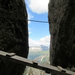 Ferrata Bepi Zac walkway