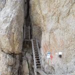 Ferrata Bepi Zac book signatures and walkway