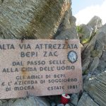 Ferrata Bepi Zac slab
