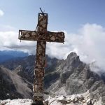 Ferrata Catinaccia Antermoia Croce di vetta