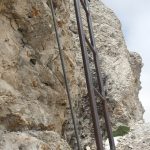 Ferrata Catinaccia Antermoia scaletta