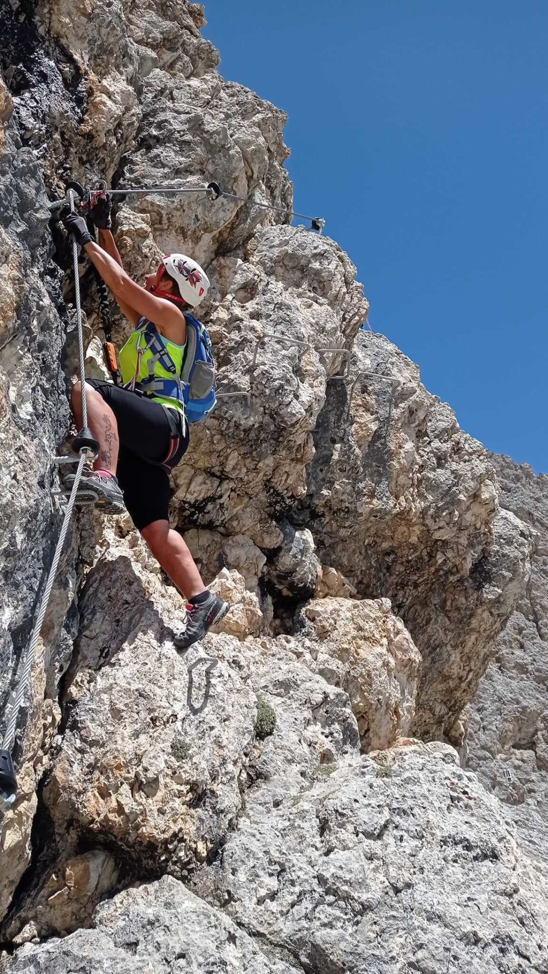Ferrata alla Forcella del Sassolungo Ferrate365