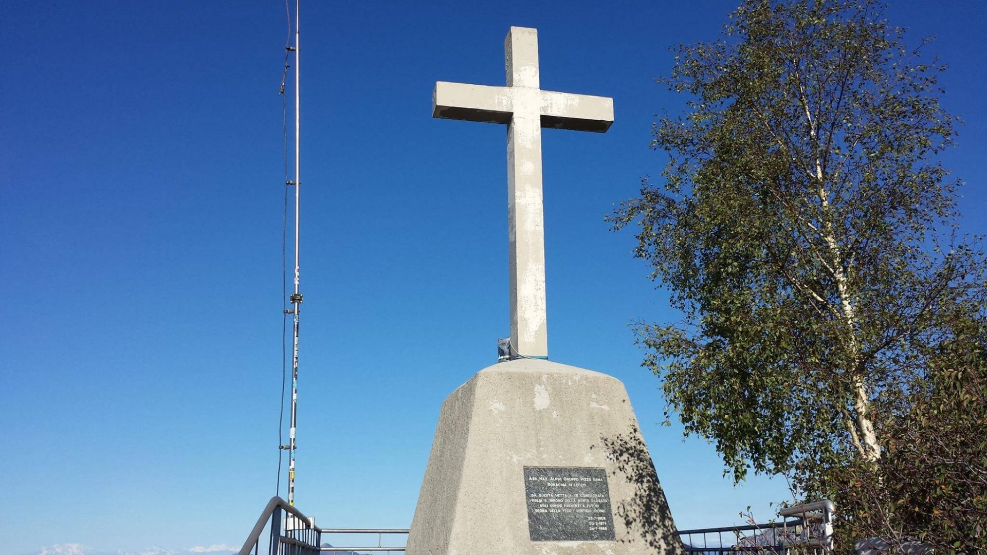 Ferrata Gamma 1 Pizzo Erna 12 croce