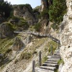 Ferrata Maximilian passerelle in legno