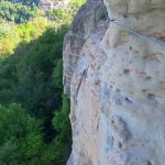 Ferrata Rocca Badolo 1 13 variante orizzontale