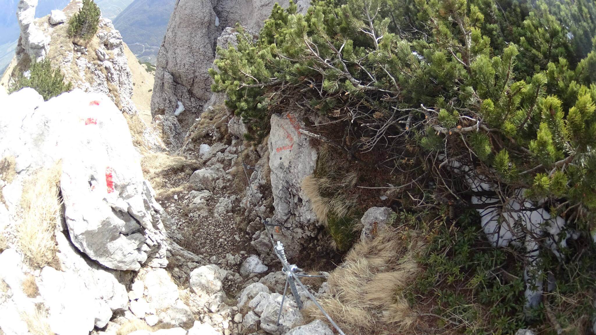 Via Ferrata Segata At Bondone