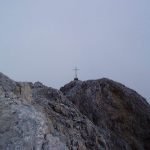 Ferrata Stella Alpina 19 croce di vetta anticima