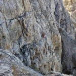 Ferrata Stella Alpina 30 salita all agner tratto attrezzato