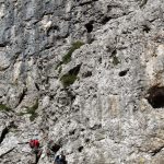 Ferrata Stella Alpina 37 primo tratto