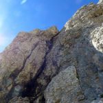 Ferrata Stella Alpina 55 tratto piu difficile