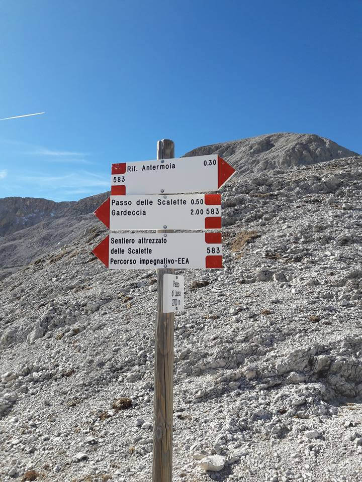 Sentiero Attrezzato delle Scalette