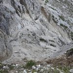 Sentiero Attrezzato Bonacosa Salita forcella misurina