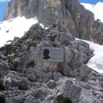Sentiero Attrezzato Bonacosa Targa termine sentiero