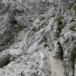 Sentiero Attrezzato Bonacosa Tratto Attrezzato Forcella Rinbianco