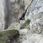 Sentiero Attrezzato Bonacosa Tratto finale