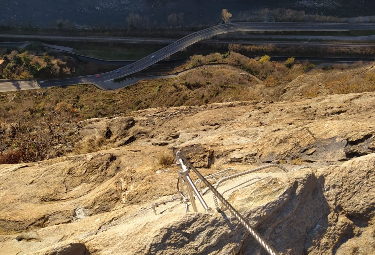 Via Ferrata Donnas 7